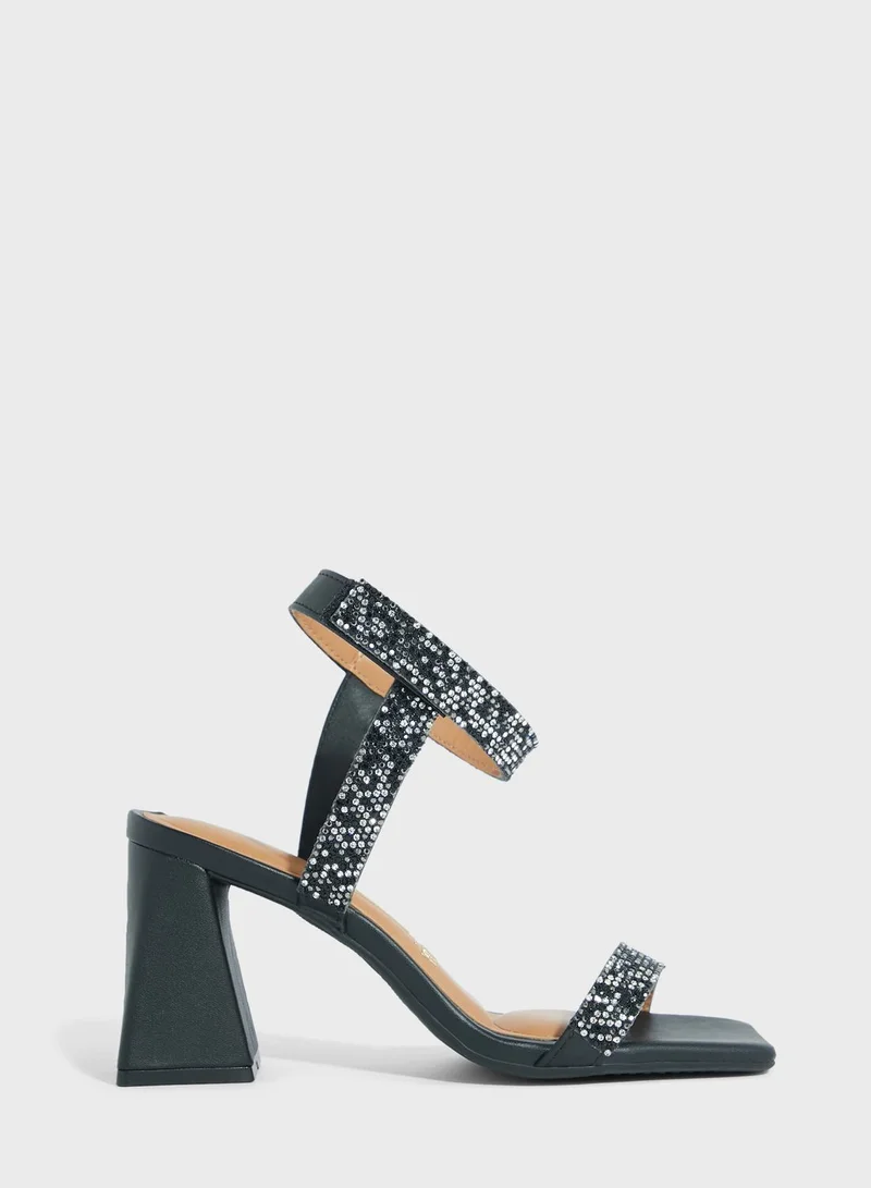 VIZZANO Jade Multi Strap High Heel Sandals