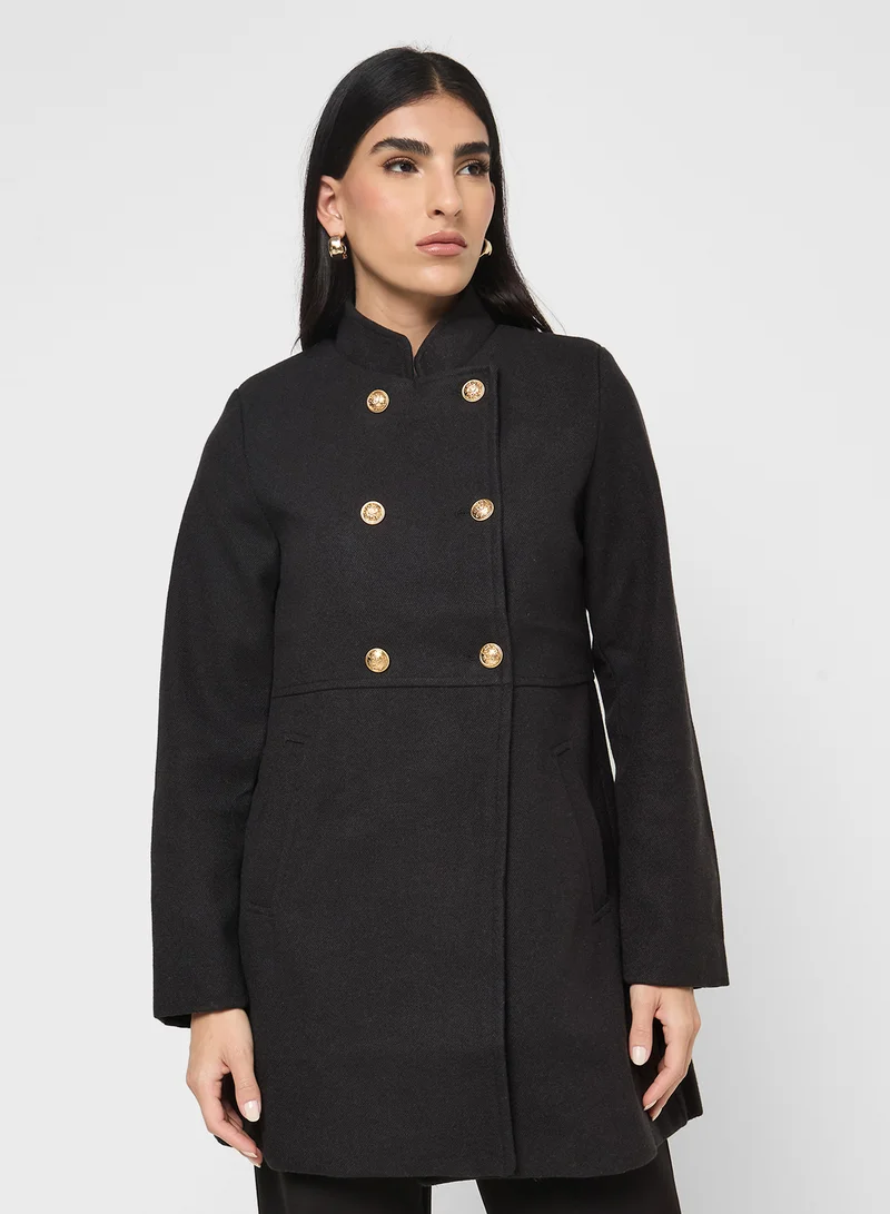 ELLA Mid Length Peacoat