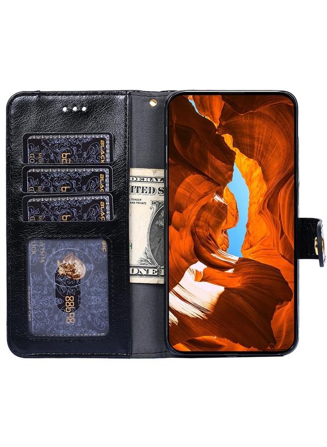 اس-توب جراب هاتف Redmi Note 14 Pro 5G مصنوع من الجلد مع سحاب - Image 2