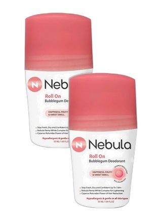 Nebula Bubble Gum Roll On 24h+50 gm Bundle