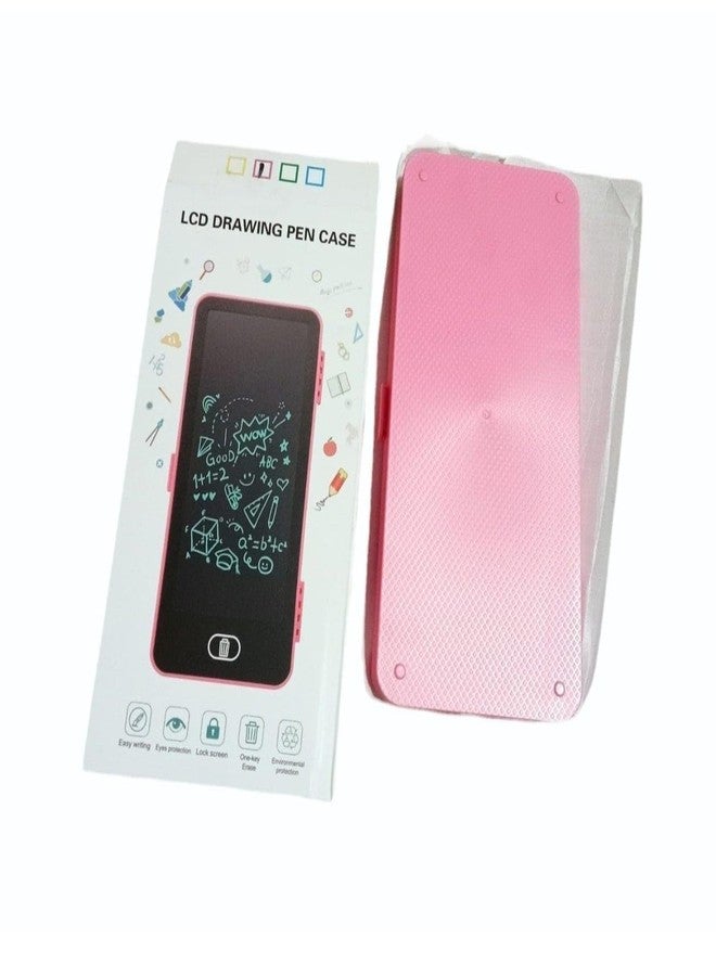 مفكرة رسم LCD من Nehuu Creation، مزودة بحافظة أقلام، مثالية للأطفال والكبار، مناسبة للمدرسة والمكتب - هدية رائعة للطلاب والمهنيين - منظم أدوات مكتبية مبتكر - Image 2