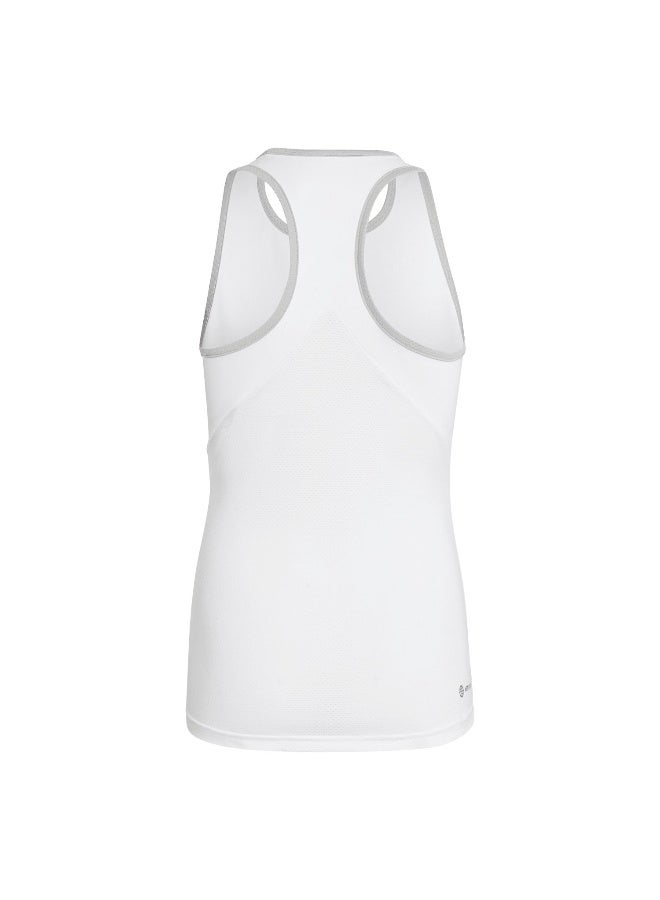 Adidas Adidas G Club Tank White Tennis Tops For Girls 116  - Image 3