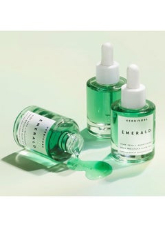 HERBIVORE Emerald Deep Moisture Glow Oil For Face Hydrating Facial Oil Calming & Moisturizing Plantbased Vegan Crueltyfree 30Ml / 1 Oz  - Image 5