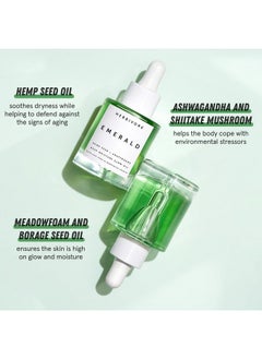 HERBIVORE Emerald Deep Moisture Glow Oil For Face Hydrating Facial Oil Calming & Moisturizing Plantbased Vegan Crueltyfree 30Ml / 1 Oz  - Image 4