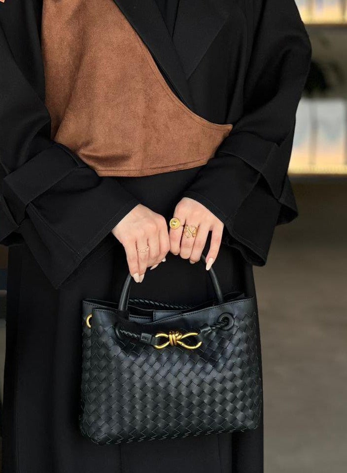 general brand Andiamu braided handbag and shoulder bag - Image 3