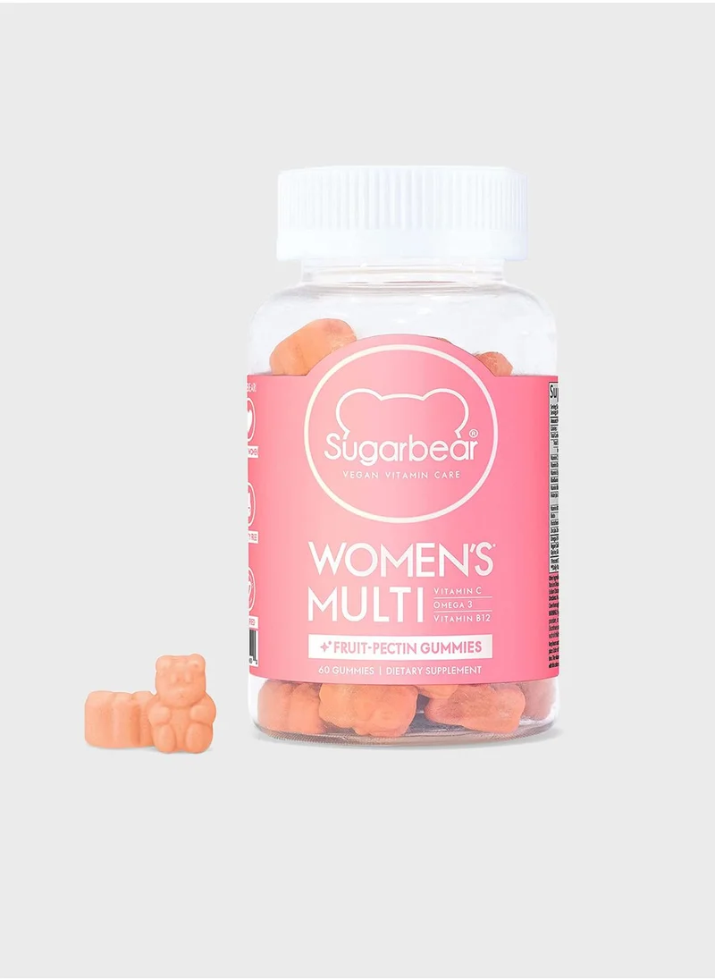 Sugar Bear Womens Multivitamin Vegan Gummies