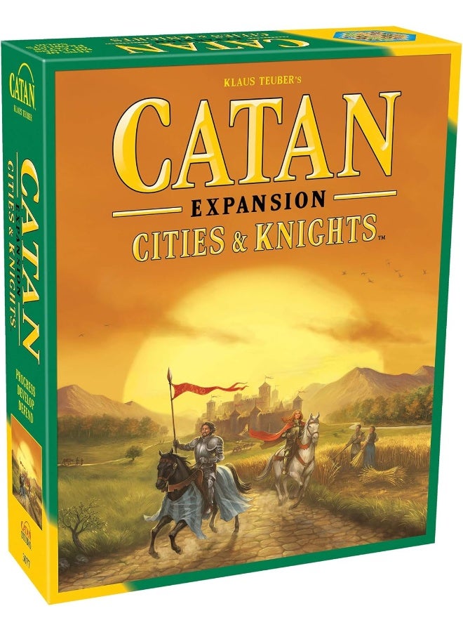 CATAN Studio CATAN Cities & Knights Board Game EXPANSION - Image 1