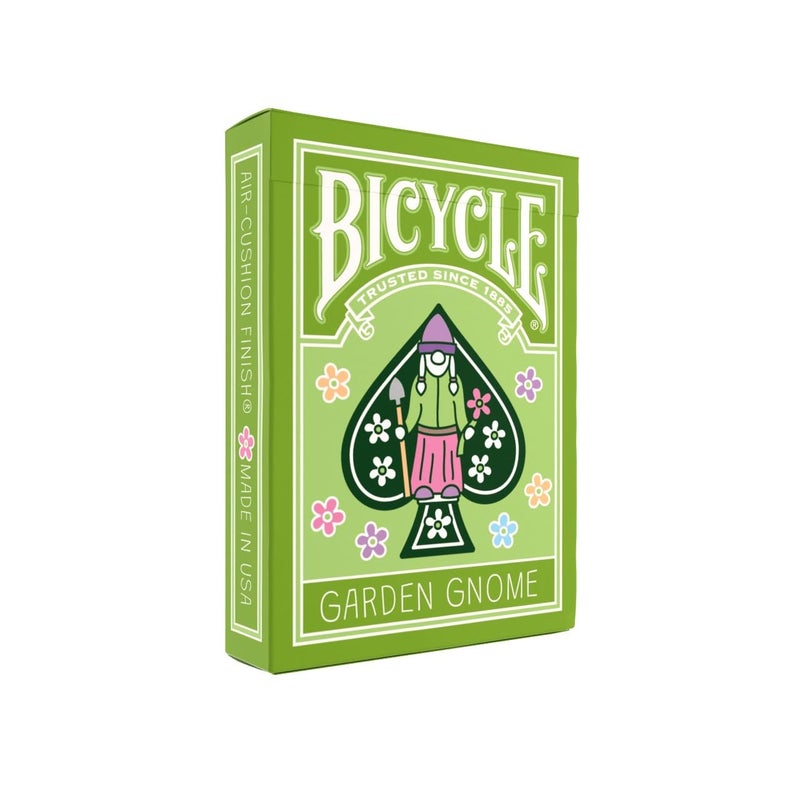 Bicycle Garden Gnome Playing Cards - Cute and Collectible Lawn Gnome Statue DÃ©cor Inspired Toys Deck of Card Game for Family Game Night or Easter Basket Stuffers for Spring Gardening Lovers - Image 1