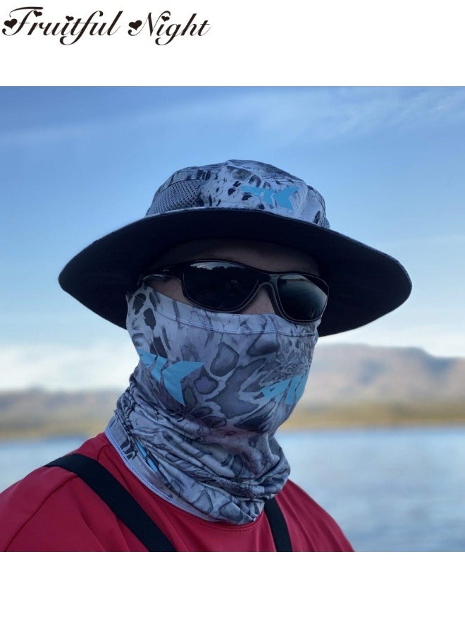 Fruitful Night - 3D Digital Printing Outdoor Dustproof Fishing Riding Hunting Multifunctional Mask Scarf Headband - Image 1