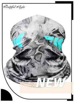 3D Digital Printing Outdoor Dustproof Fishing Riding Hunting Multifunctional Mask Scarf Headband