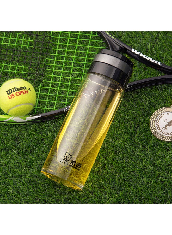 Heenoor Xino Single-layer Glass Cup, Large Capacity, Portable, With Handle, Sports Water Bottle For Men, Filtered Tea Cup, Xn-6076, 695ml - Image 3