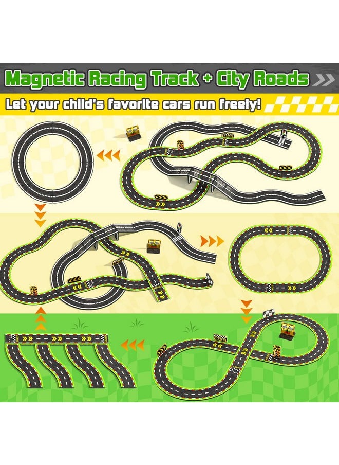 Magnetic Tiles Racing Track & City Road Expansion Pack - Kids Toys Stem Learning Montessori Toys For Toddler Magnetic Blocks Building Toys For 3+ Year Old Boys & Girls, Sensory Play Kids Toys - pzsku/Z570D4C395AD7101B3698Z/45/_/1733729862/6dd4cfa2-82bc-44b3-894f-6888bd1ca7b1