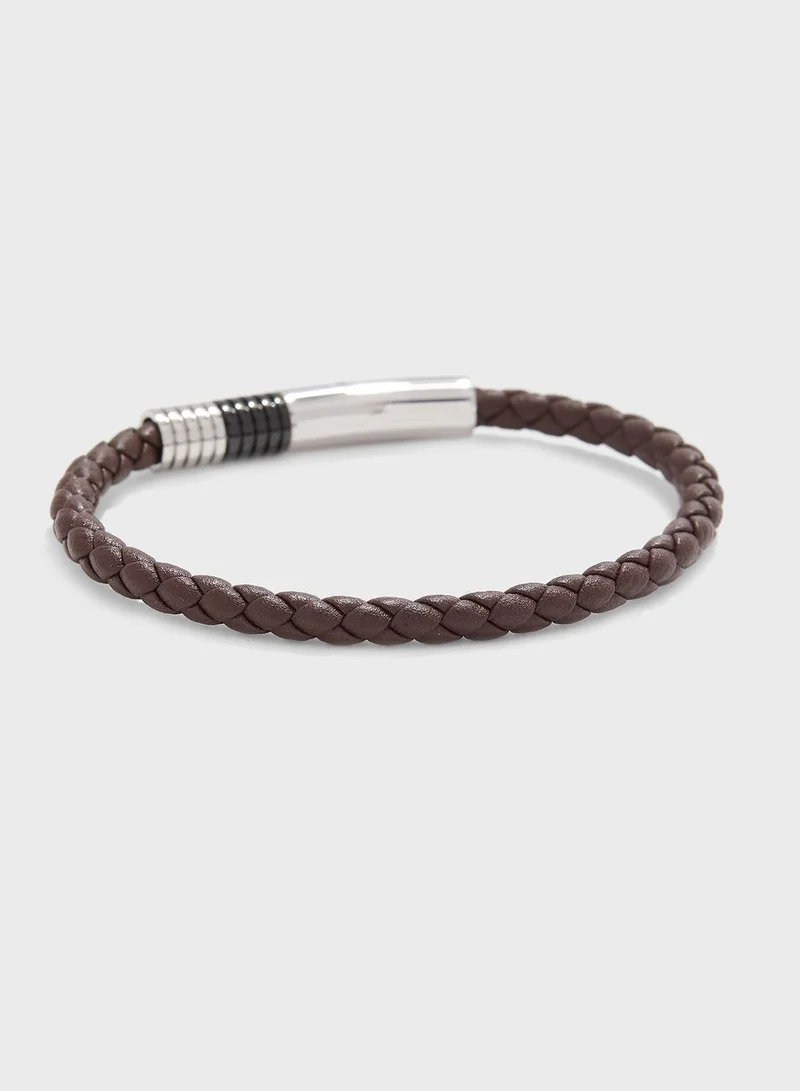 POLICE Modish Braided Bracelet