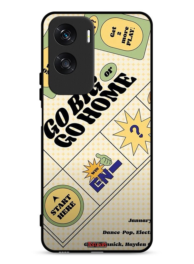 Tolwak Honor X50i 5G Protective Case Cover Go Big Or Go Home - Image 1