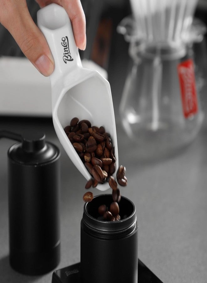 Bincoo Coffee Bean Dosing Cup, Ceramic Coffee Beans Dosing Set of 2, Measuring Cup Hold Up to 30g Coffee, Weigh Coffee Bean Container, Espresso Accessories for Coffee Bar, Tea Dosing (White+Black) - Image 5