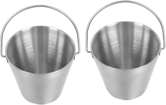 Stainless Steel Egg Holder Rack For Kitchen Refrigerator Storage 2 Pieces Set - Image 1