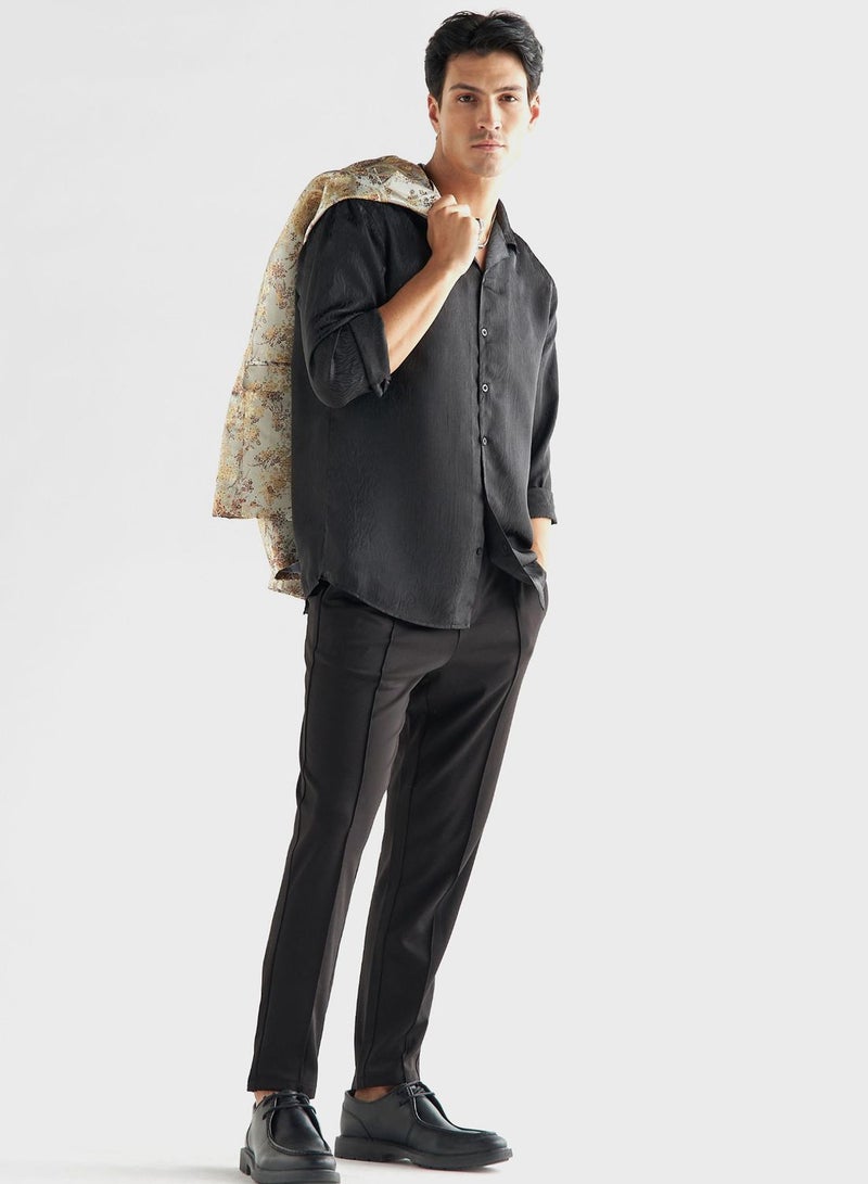 FAV Textured Regular Fit Shirt - Image 4