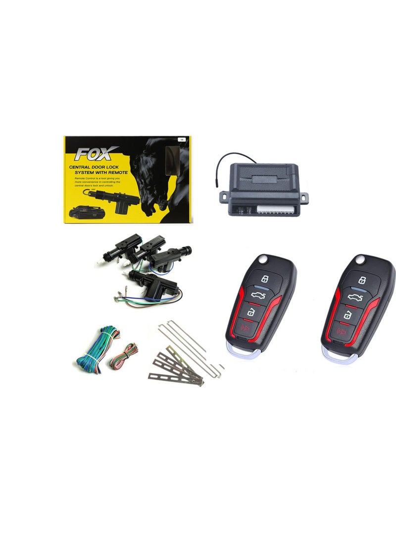 فوكس يوفر قفل مركزي فوكس حماية كاملة لسيارتك بنظام قفل ذكي وسريع Y235R(TY) - Image 2