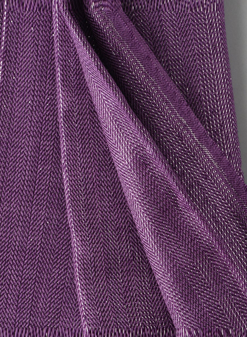 Glamz Women Purple  Scarf size 70x180cm - Image 3