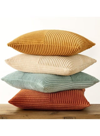 4 Pcs Throw Pillow Covers, Soft Corduroy Modern Double-Sided Pillow Covers, Decorative Cushion Cases, Pillow Cover for Bedroom, Home Decor (45×45cm) - view 3
