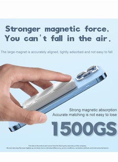 GULFLINK Magnetic Portable Power Bank Charger for Apple iPhone 15/14/13 Series 10000mah Orange  - Image 3