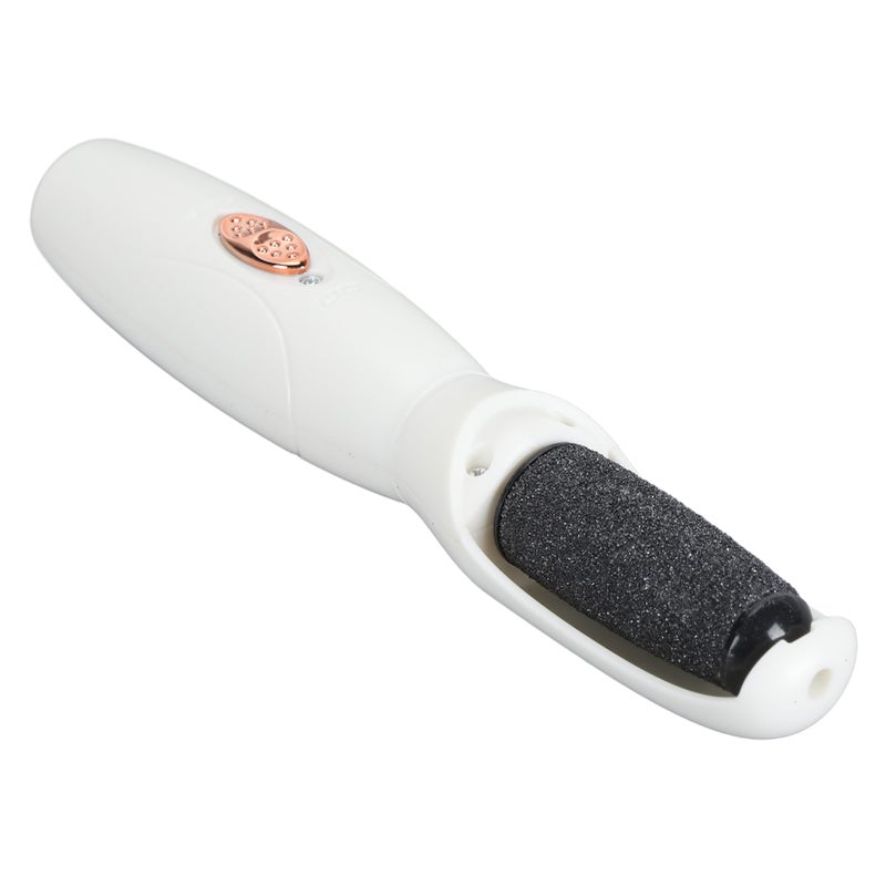 Electric Foot Callus Remover 360° Rotating Dead Skin Removal Rechargeable Pedicure Tools Foot Grinder for Hard Cracked Dry Skin White - Image 1