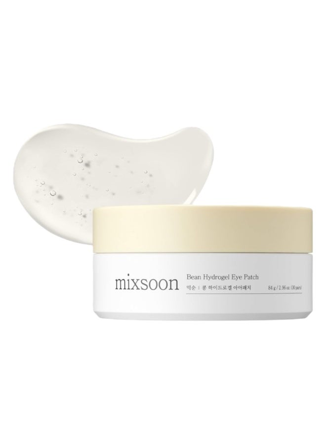 mixsoon Bean Hydrogel Eye Patch 84 g / 2.96 oz. (30 pairs) Korean Glass Skin Care Under Patch Hydrating Radiance Easy Patch fore Korean Glass SKin Care - Image 1