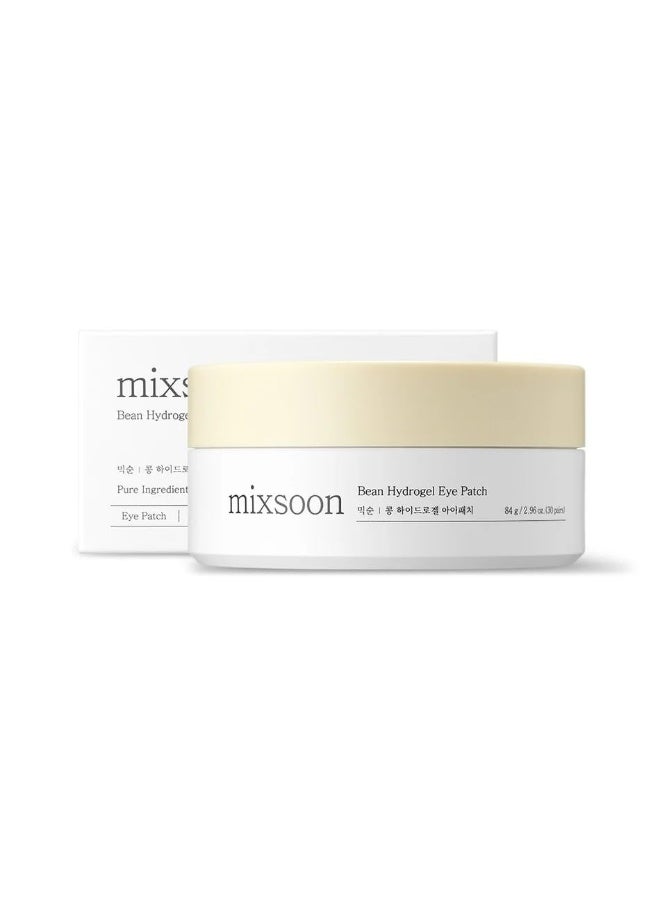 mixsoon Bean Hydrogel Eye Patch 84 g / 2.96 oz. (30 pairs) Korean Glass Skin Care Under Patch Hydrating Radiance Easy Patch fore Korean Glass SKin Care - Image 2