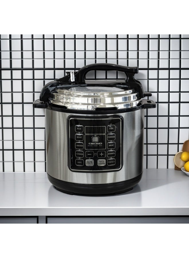 Olympia 10L Multifunctional Electric Pressure Cooker Soup Yogurt Rice Meat Cook - Image 2