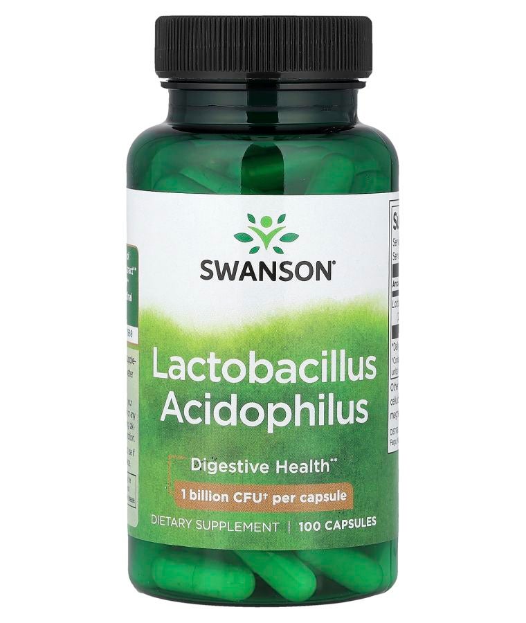 Lactobacillus Acidophilus 1 Billion CFU 100 Capsules