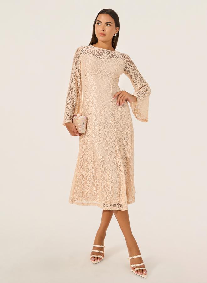 Styli Lace A-Line Dress - Image 2