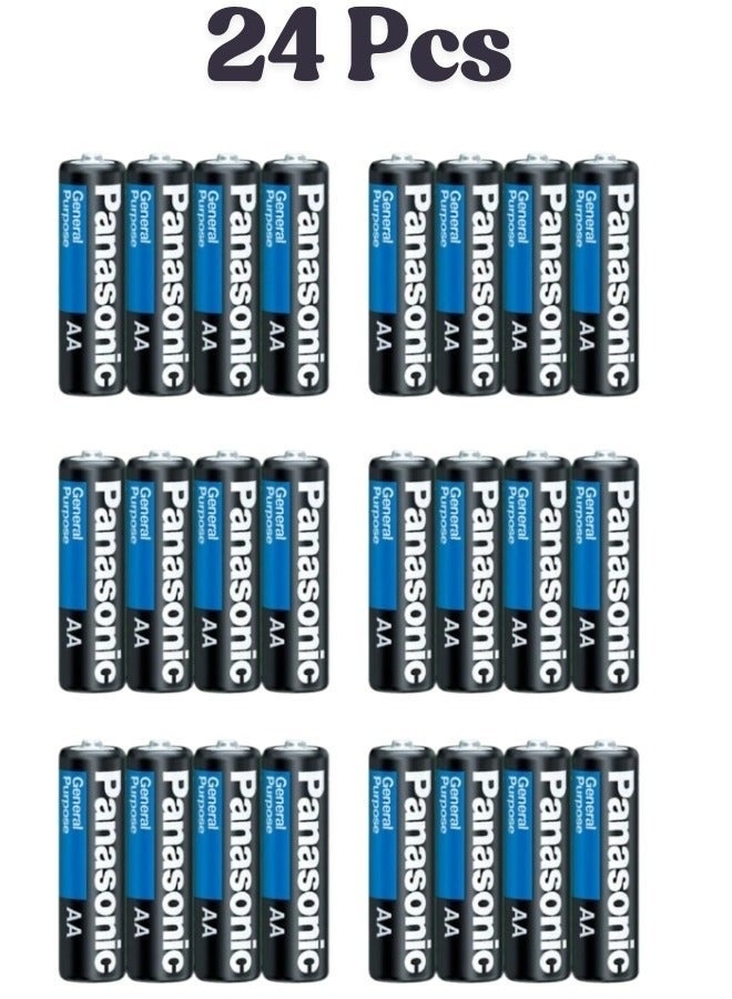 Panasonic General Purpose AA Battery 24 Pieces - Image 1
