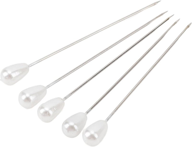 SUNGOOYUE 100PCS Transparent Corsage Boutonniere Pins - Unique and Beautiful Design - Suitable for Rose Bouquet Accessories Handmade and Sewing - Image 4