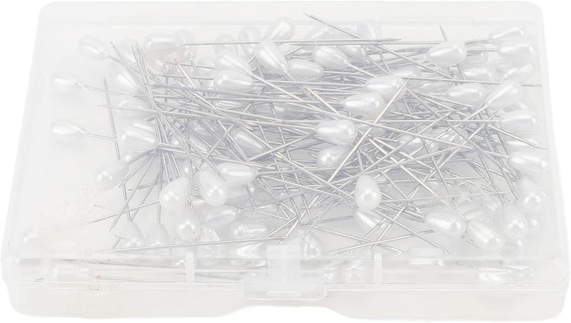 SUNGOOYUE 100PCS Transparent Corsage Boutonniere Pins - Unique and Beautiful Design - Suitable for Rose Bouquet Accessories Handmade and Sewing - Image 3