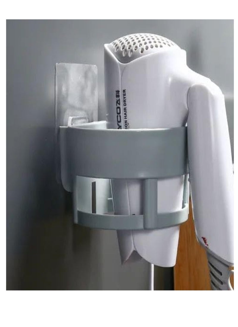 Generic Hair Dryer Holder With Double Face Tape 1 Piece Color may vary.  - Image 4