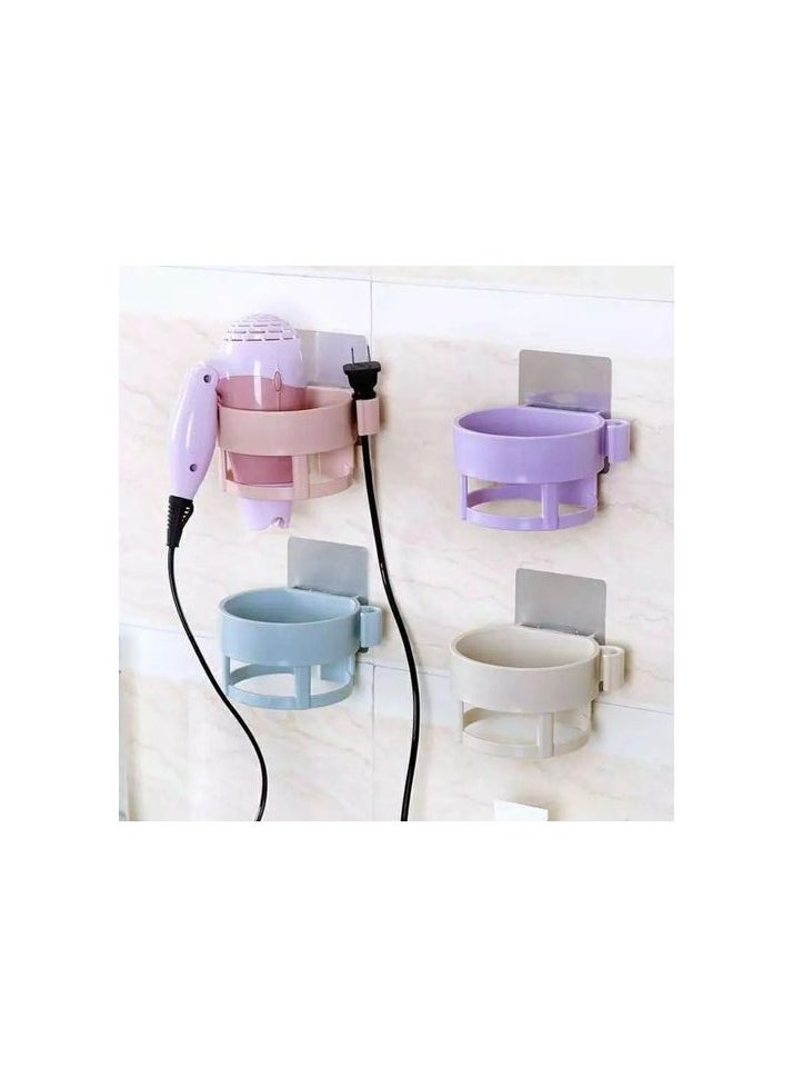 Generic Hair Dryer Holder With Double Face Tape 1 Piece Color may vary.  - Image 2