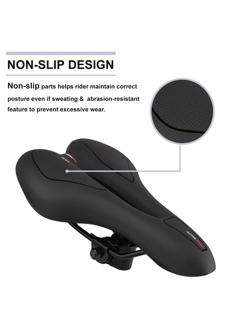 DOUGEI Bike Seat Gel Bicycle Saddle Comfort for Men Women MTB Mountain Road Trekking Cross Bike Cycling  - Image 4