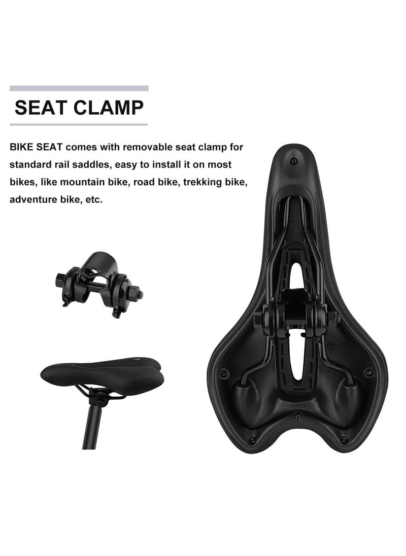 DOUGEI Bike Seat Gel Bicycle Saddle Comfort for Men Women MTB Mountain Road Trekking Cross Bike Cycling  - Image 5