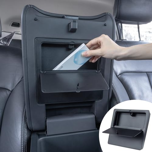 PIMCAR Center Console Hidden Organizer for 2023-2025 Honda Pilot, 2024-2026 Honda Ridgeline/Passport Armrest Hidden Storage Box Secret Compartment Press to Open and Close Car Accessories - Image 1