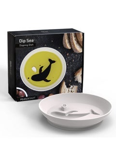 Dip Sea Whale Dipping Dish Balsamic And Olive Oil Soy Sauce Plate Round Dipping Sauce Bowl Dipping Dish Plate (White) - pzsku/Z570ED72238F060FCAB75Z/45/_/1733731324/333f3c3e-9fbf-4c7a-b795-30c825d5c019