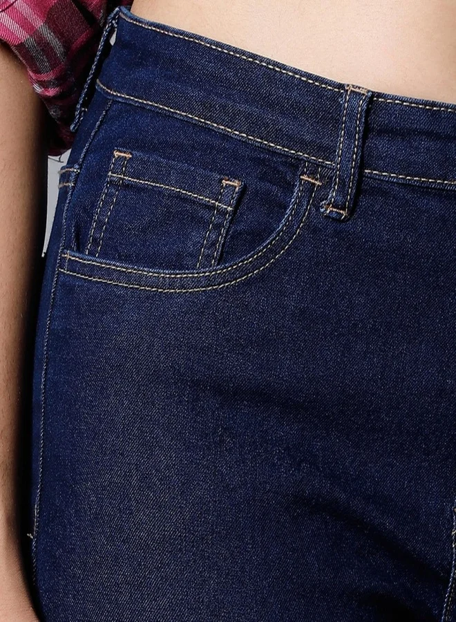 هاي ستار جينز نسائي أزرق نيلي