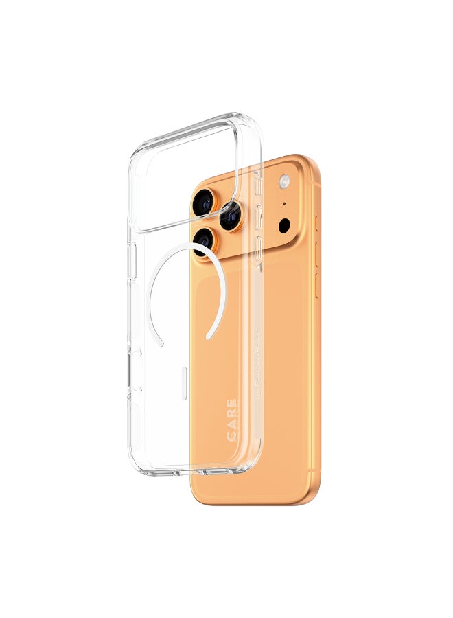 PanzerGlass iPhone 17 Pro Max MagSafe Case Urban Explorer | 15-Ft Drop Protection Cover, Anti-Yellowing, Slim Profile, Raised Camera Bezel, MagSafe Compatible - White MagSafe Ring - Image 1