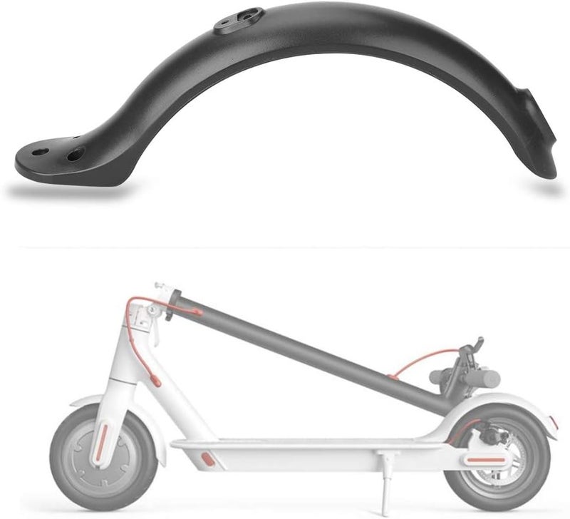 Shanrya Rear Fender, Wheel Mudguard Protect Scooter Easy Install Pliable Scooter Fenders for Xiaomi Mijia M365(black) - Image 4