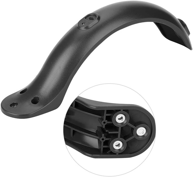 Shanrya Rear Fender, Wheel Mudguard Protect Scooter Easy Install Pliable Scooter Fenders for Xiaomi Mijia M365(black) - Image 2