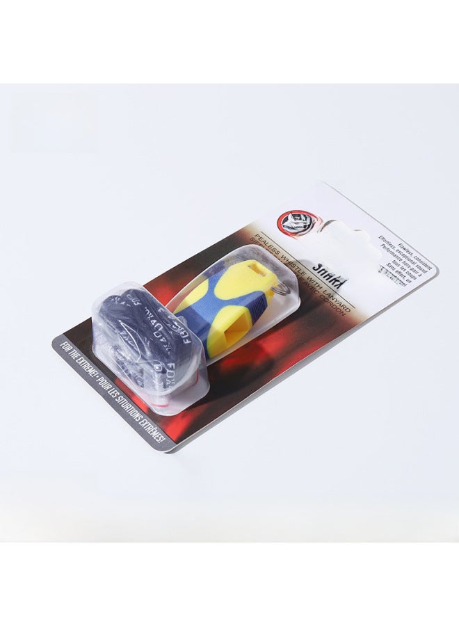 Generic Supply Referee Competition Sports Special Plastic Fox Whistle High Frequency Survival Nuclear-free Whistle Fox FOX40-Color:Yellow - Image 5