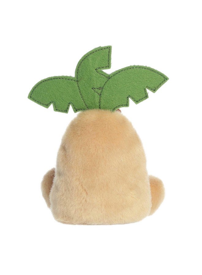 AURORA أورورا® أصدقاء النخيل الجذابة™ شجرة النخيل العصرية™ دمية محشوة - بحجم الجيب - متعة قابلة للجمع - بني 5 بوصات - Image 4