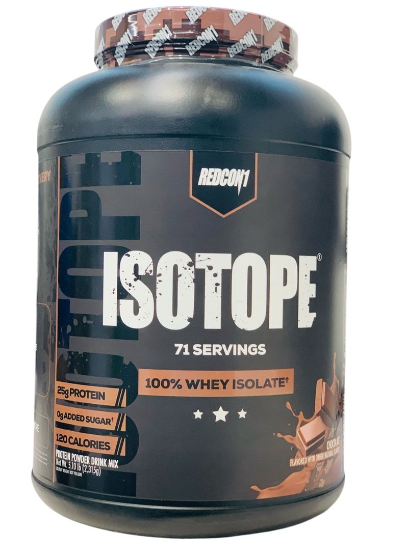 REDCON1 Isotope Protein Isolate, Chocolate Flavor, 5 LB 