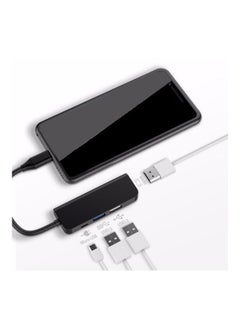 نيبمينينت محول توزيع 4 في 1 بمنفذ ‎Type-C‎‎ USB‏‏ ‏ رمادي  - Image 3