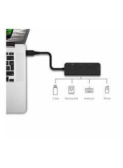 نيبمينينت محول توزيع 4 في 1 بمنفذ ‎Type-C‎‎ USB‏‏ ‏ رمادي  - Image 5