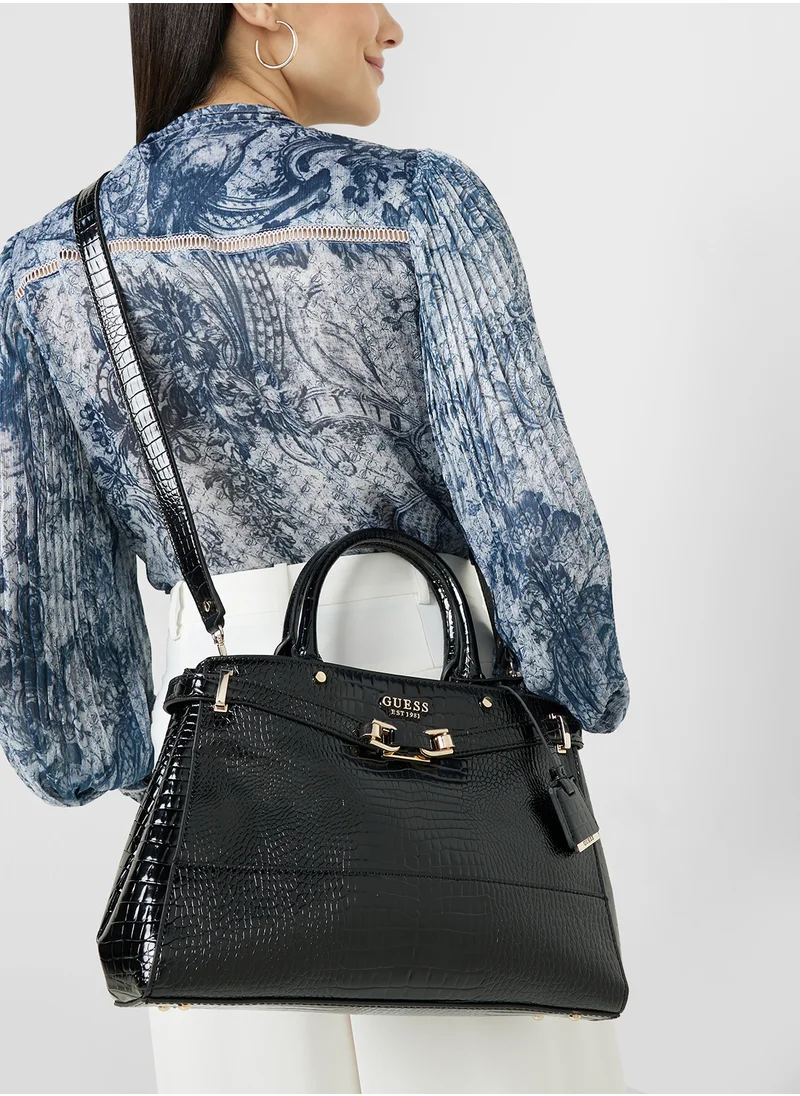 GUESS Silvye Luxury Satchel